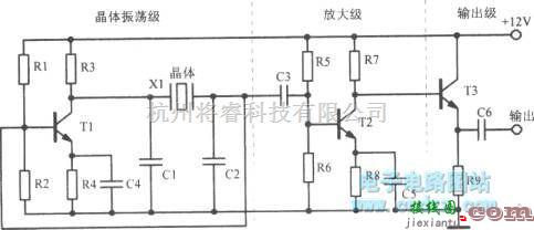 低频信号产生中的ZXB一1型低频振荡器及其振荡电路等效电路图  第1张