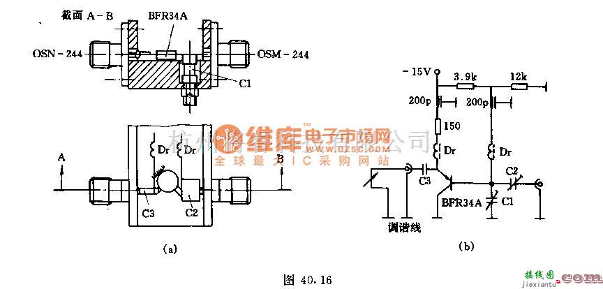 射频放大器中的4GHZ振荡器电路  第2张