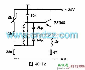 射频放大器中的电子耦合振荡器电路  第2张