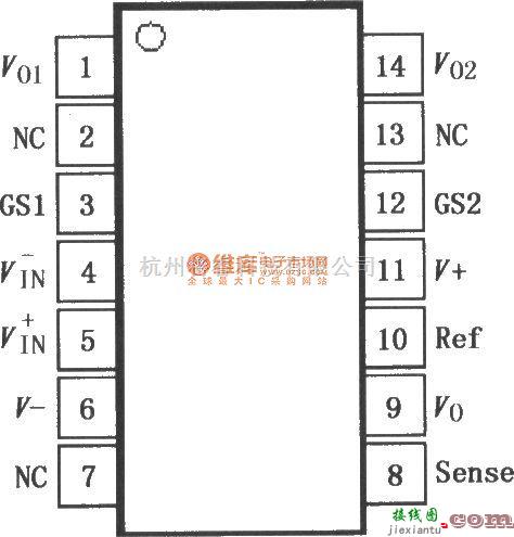 仪表放大器中的INA166低噪声低失真度仪表放大器  第1张