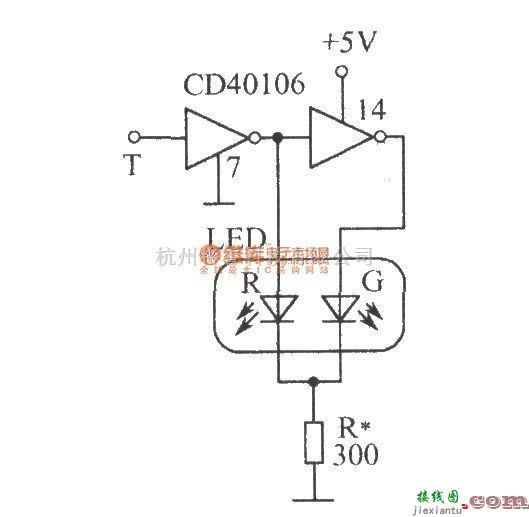 LED电路中的逻辑电平测试电路  第1张