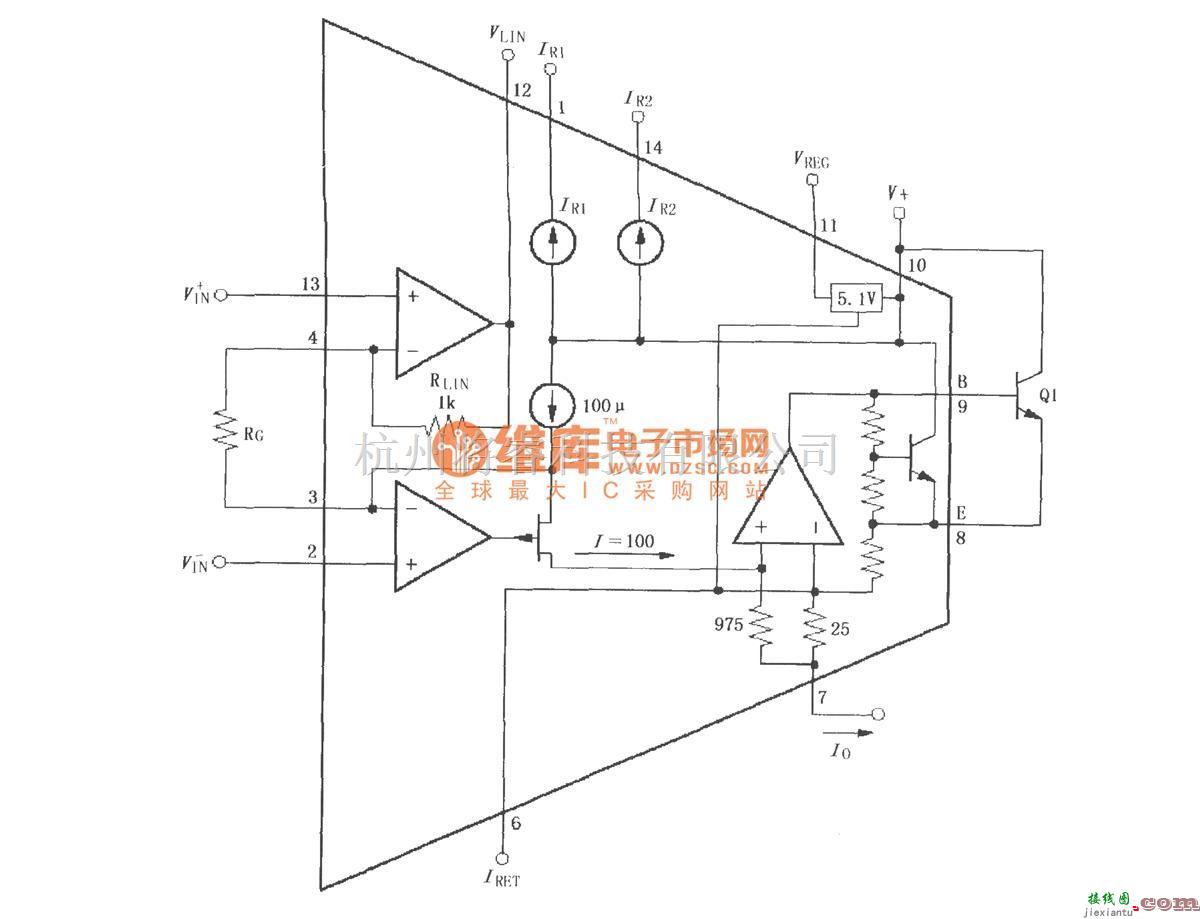 电流环放大中的具有传感器激励的4～20mA电流变送器XTR112／114  第2张