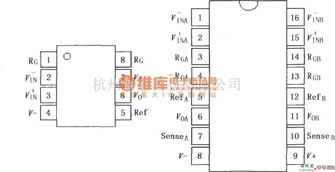 仪表放大器中的INA126微功率仪表放大器  第1张