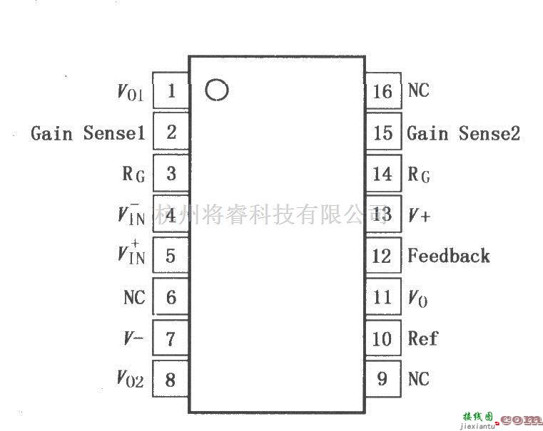 仪表放大器中的INA115精密仪表放大器  第1张