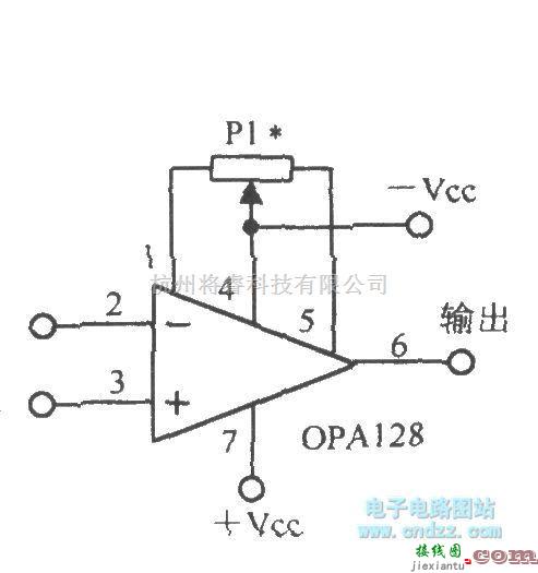 调节放大中的静电计级运算放大电路  第2张