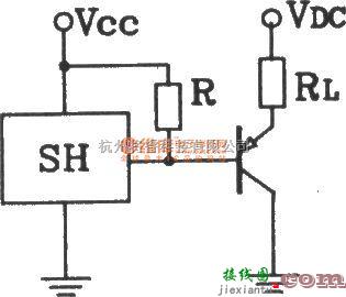 霍尔传感器中的SH型霍尔开与集电极输出接口电路  第1张