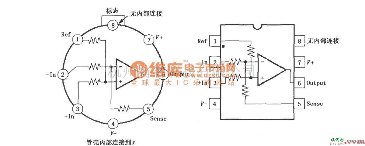 仪表放大器中的INA105精密增益差分放大器  第1张