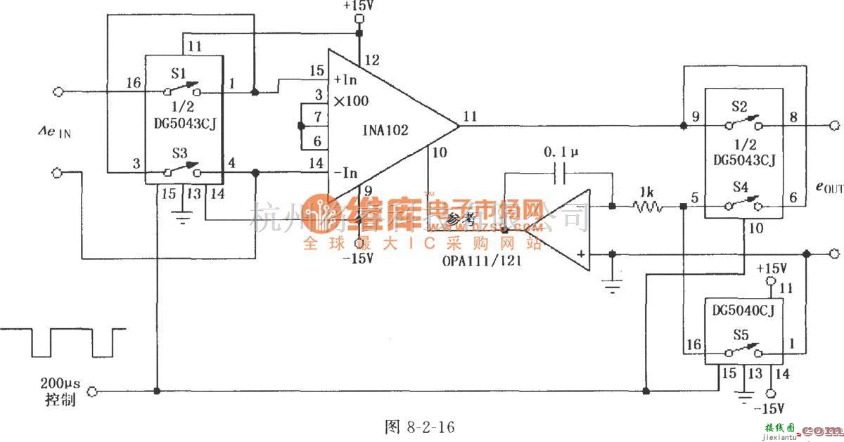 仪表放大器中的自动调零仪表放大器(INA102)  第1张