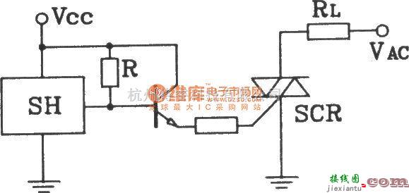 霍尔传感器中的SH型霍尔开与双硅输出接口电路  第1张