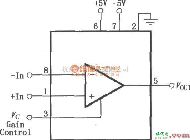 增益可调放大中的宽带电压控制放大器VCA610  第2张