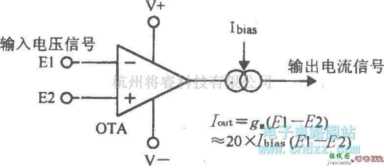 调节放大中的运算跨导放大电路  第1张