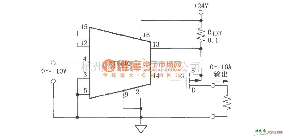 电流环放大中的XTR110电压-电流变换器  第1张