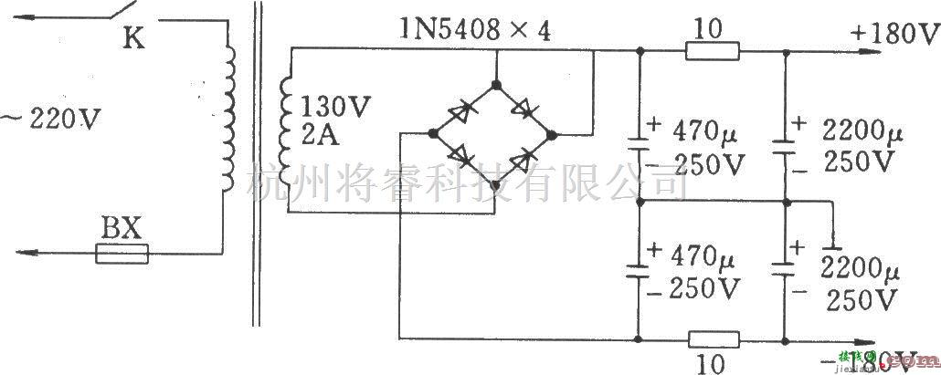 电子管功放中的OTL功放电源的电流(用于电子管功放）  第1张