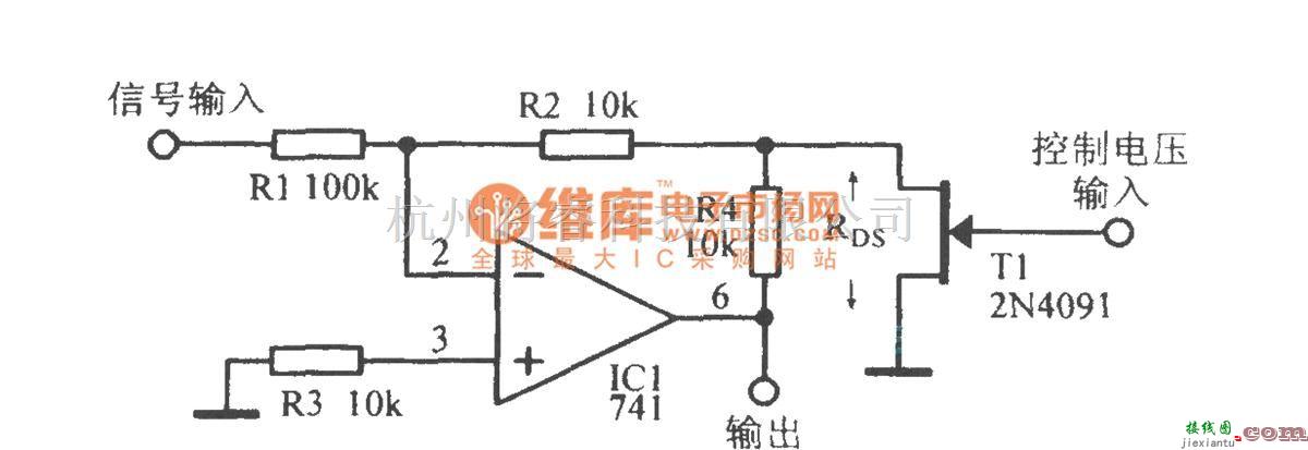 增益可调放大中的宽动态范围增益控制放大电路  第1张