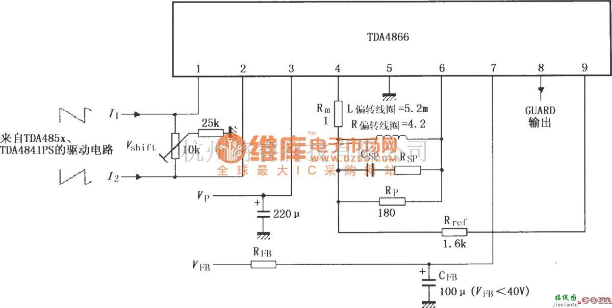 视频放大中的TDA485X、TDA4841PS的驱动电路  第1张