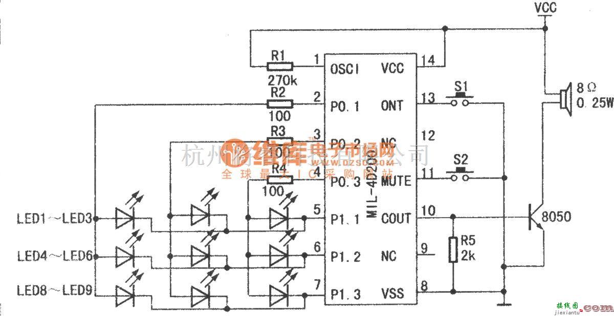 语音电路中的120秒倒计时音乐提醒器  第1张