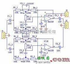 音频处理中的用BA328制作的音调控制电路  第1张