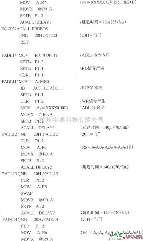 语音电路中的语音合成芯片TC8830AF和单片机的接口电路图  第6张