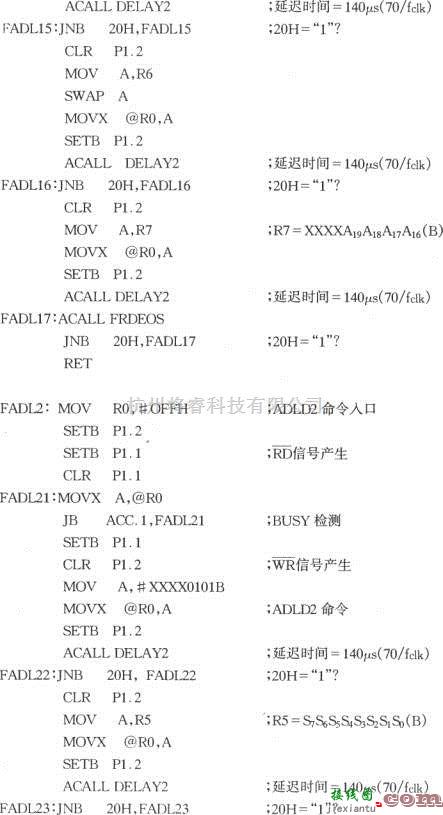 语音电路中的语音合成芯片TC8830AF和单片机的接口电路图  第7张