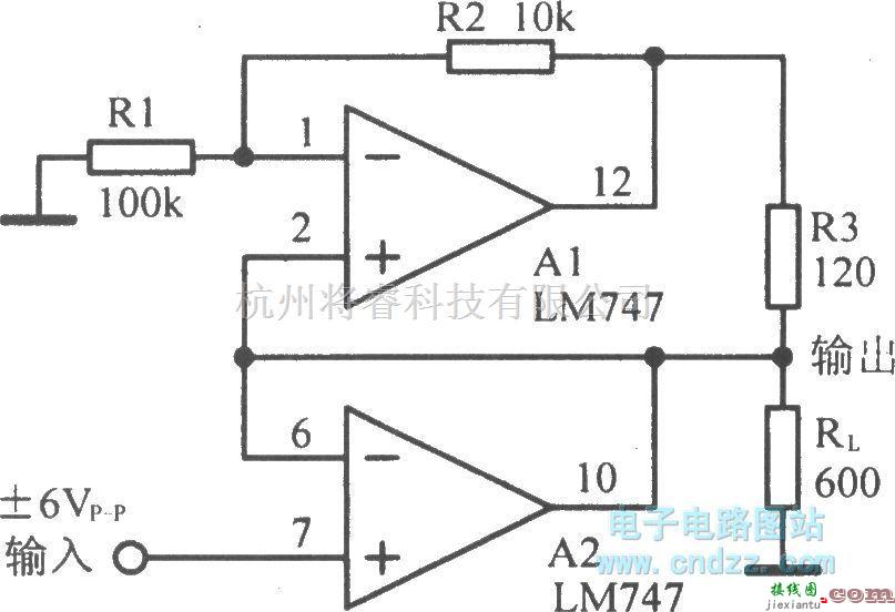 调节放大中的自举复合放大电路  第1张