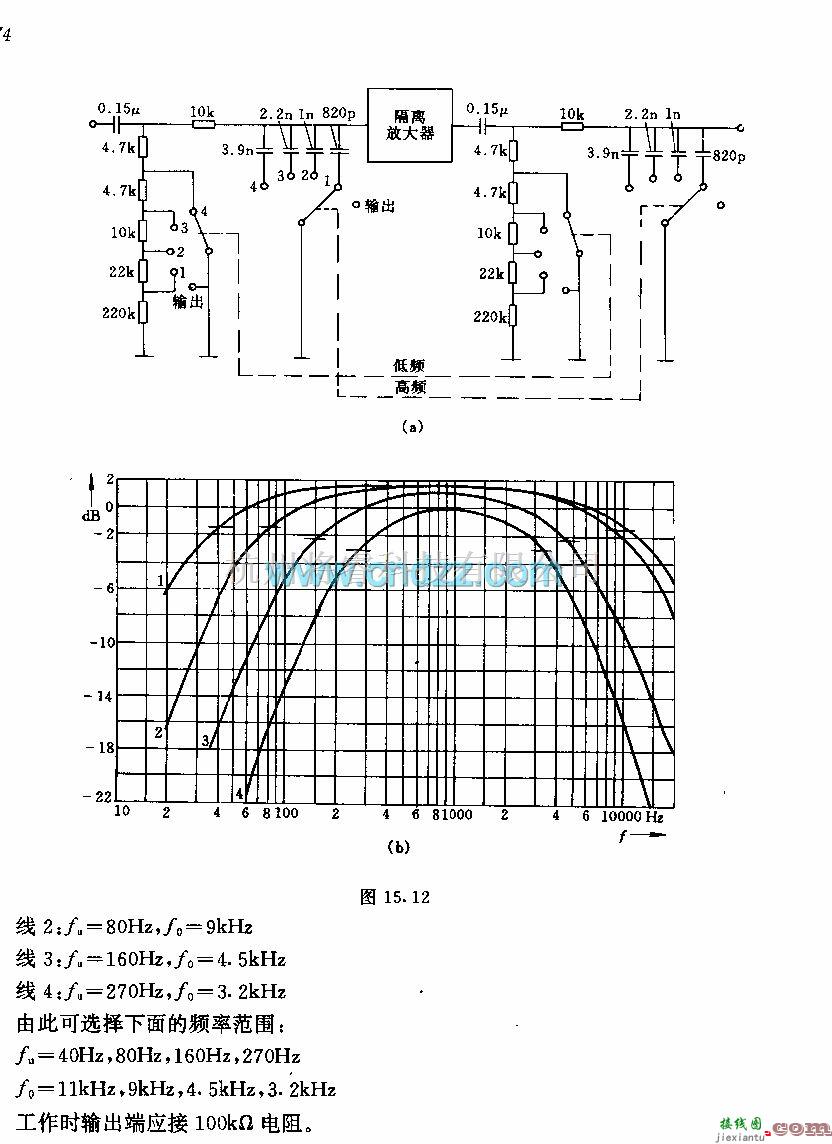 音频处理中的低频—高频滤波器电路  第2张