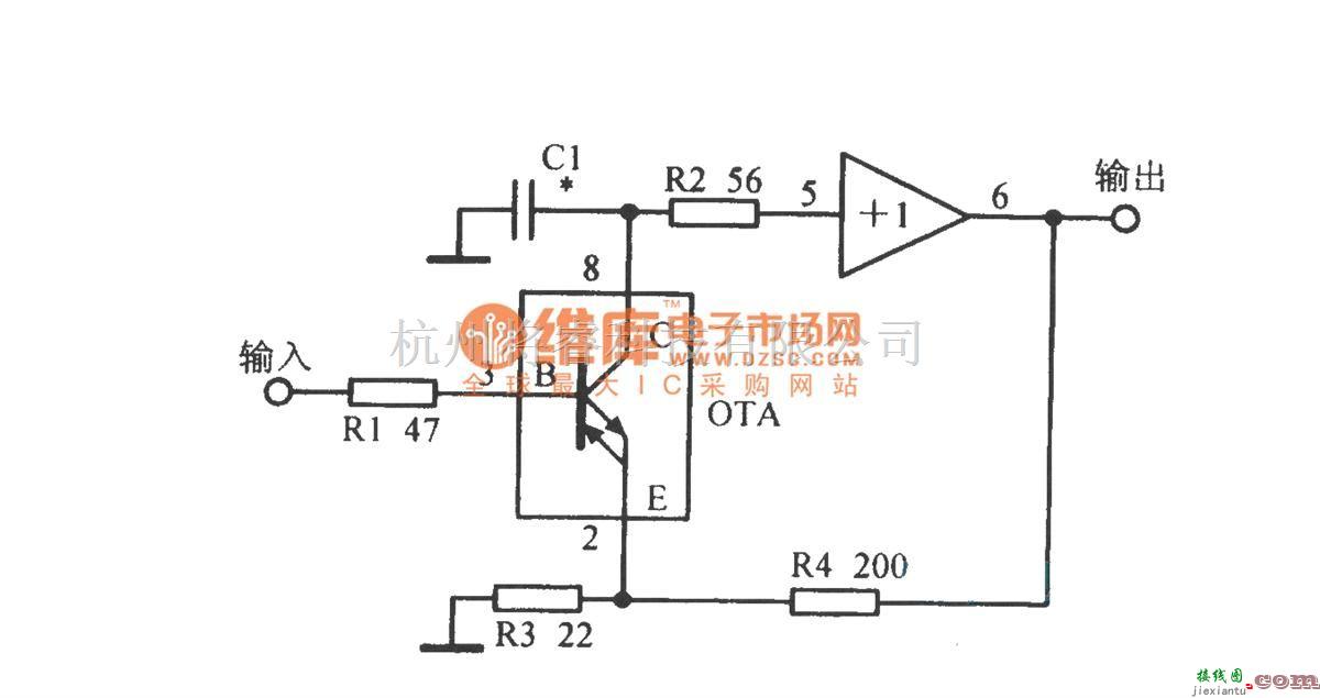 调节放大中的电流反馈放大电路  第1张