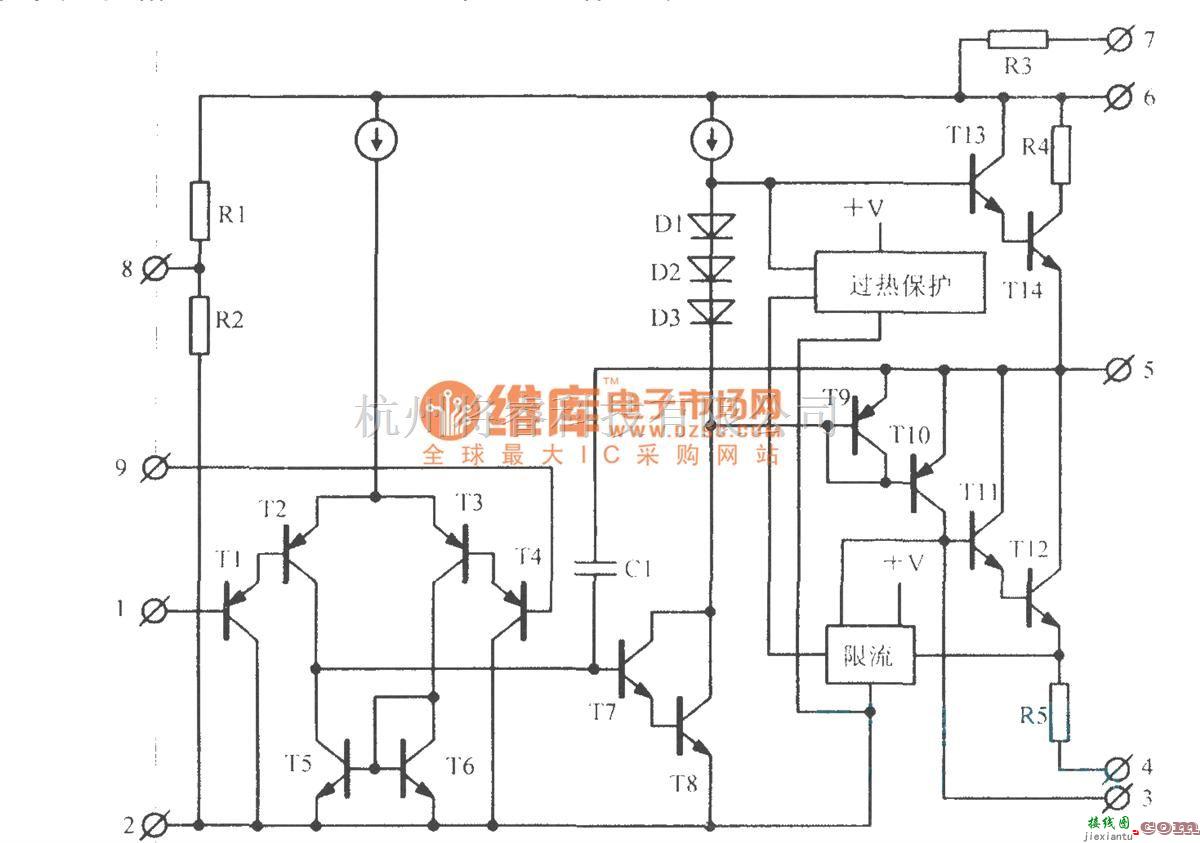 音频处理中的音频功率放大电路TDAl512  第1张