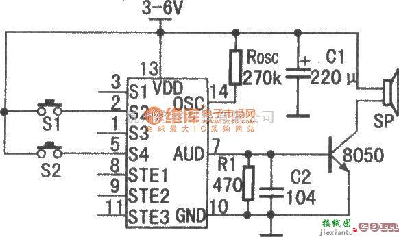 语音电路中的ML-01G型自动奏乐升旗仪式专用集成电路  第1张