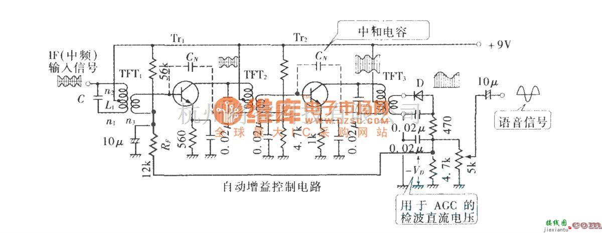 调节放大中的中频放大电路  第1张