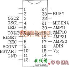 语音电路中的语音处理组件S-12应用电路图  第1张