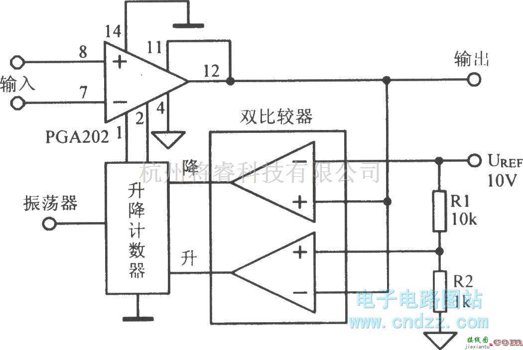 增益可调放大中的自动增益控制放大电路  第1张