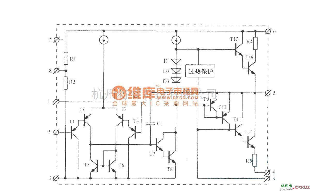 音频处理中的TDAl520B集成电路功放  第1张