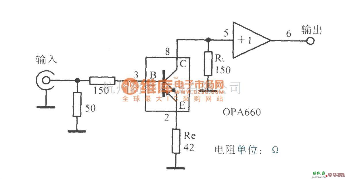 调节放大中的电缆放大电路  第1张