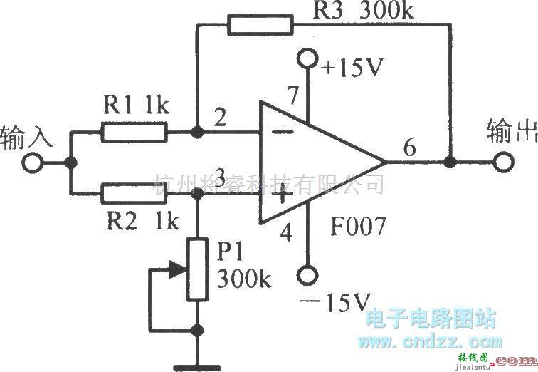 增益可调放大中的可变增益放大电路  第1张