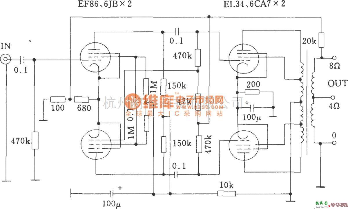 电子管功放中的电子管QUADll功放  第1张