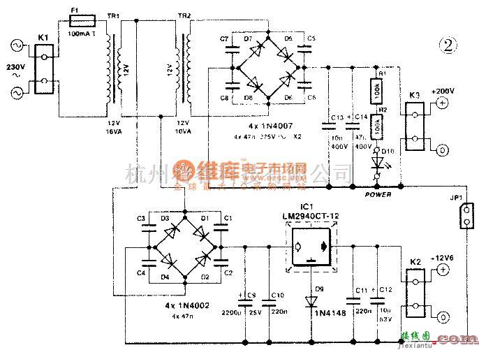 分立元件放大中的ECC82电子管OT L耳机放大器  第2张