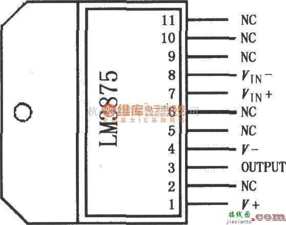 集成音频放大中的高品质56W音频功率放大器LM3875  第1张