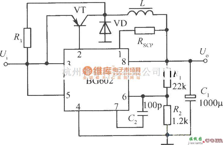 电源电路中的用BC-602组成的自激开关式集成稳压电源  第1张