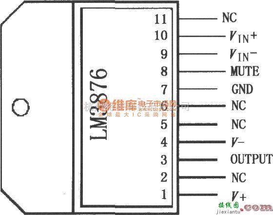 集成音频放大中的LM3876／3886高品质可静音的音频功率放大器  第1张