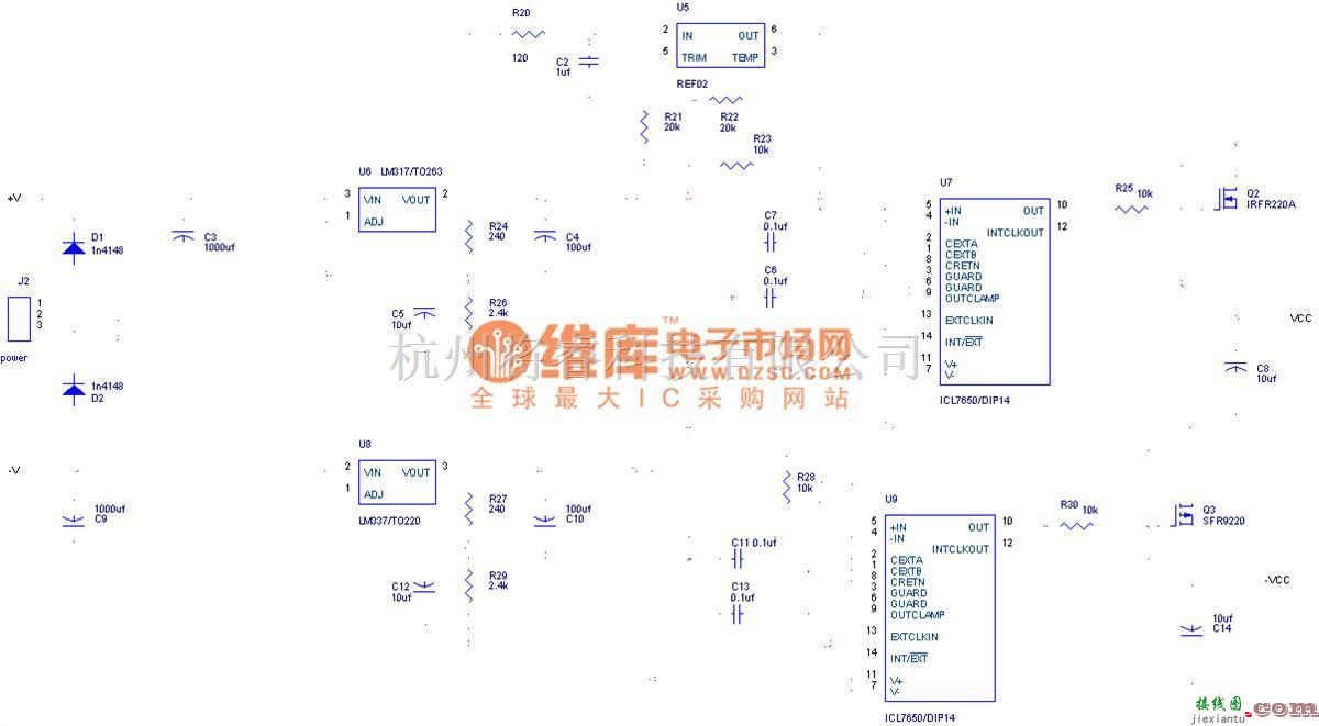 电源电路中的跟踪稳压电路  第1张