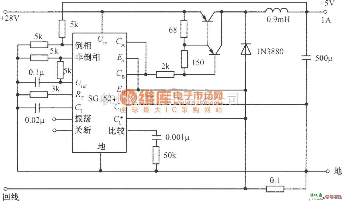 电源电路中的单端开关稳压电源  第1张