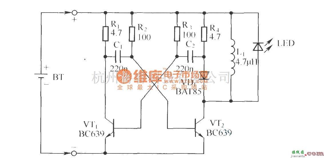 电源电路中的镉镍电池放电器电路  第1张