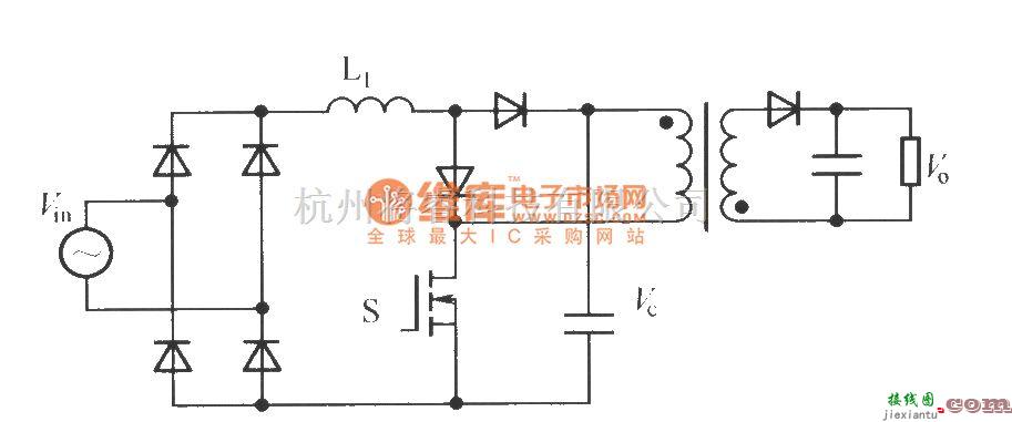 电源电路中的基本Boost单级隔离式PFC变换器  第1张