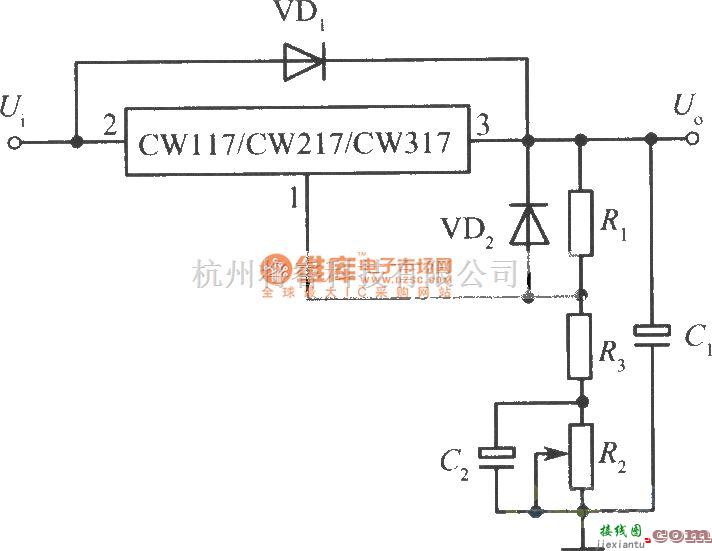 电源电路中的高精度高稳定性的＋10V集成稳压电源  第1张