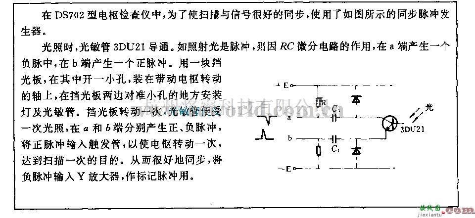 电源电路中的电枢检查仪中的同步脉冲发生电路  第1张