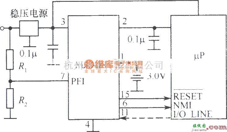 电源电路中的电源故障监视电路电源可访问  第1张