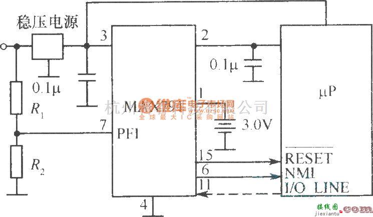 电源电路中的电源故障监视电路(电源可访问)  第1张