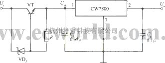 电源电路中的高输入集成稳压电源电路之一  第1张