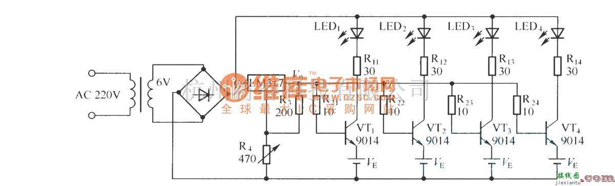 电源电路中的简单镉镍电池自动充电器电路(一)  第1张