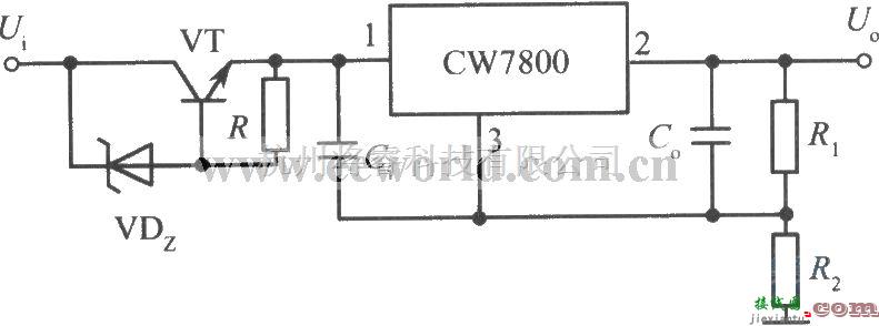 电源电路中的高输入一高输出集成稳压电源电路之四  第1张